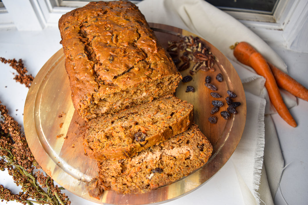 Vegan Carrot Cake Loaf