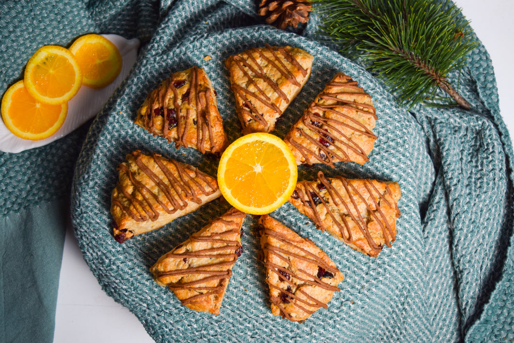 Cranberry Orange Scones