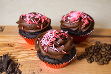 Load image into Gallery viewer, Vegan Chocolate Mocha Cupcakes
